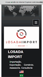 Mobile Screenshot of losadaimport.com.br